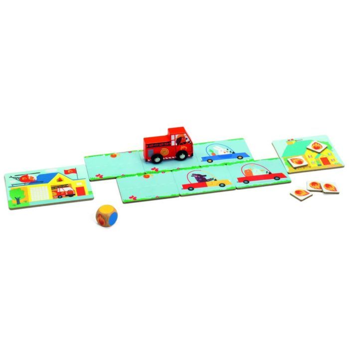 Развивающая игрушка Djeco Игра Пожарные (DJ08571) изображение 2
