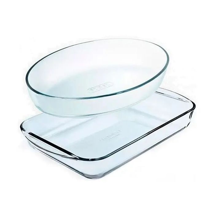 Форма для выпечки Pyrex Essentials набір 2 шт 3.7 + 2.0 л (912S958/7044)