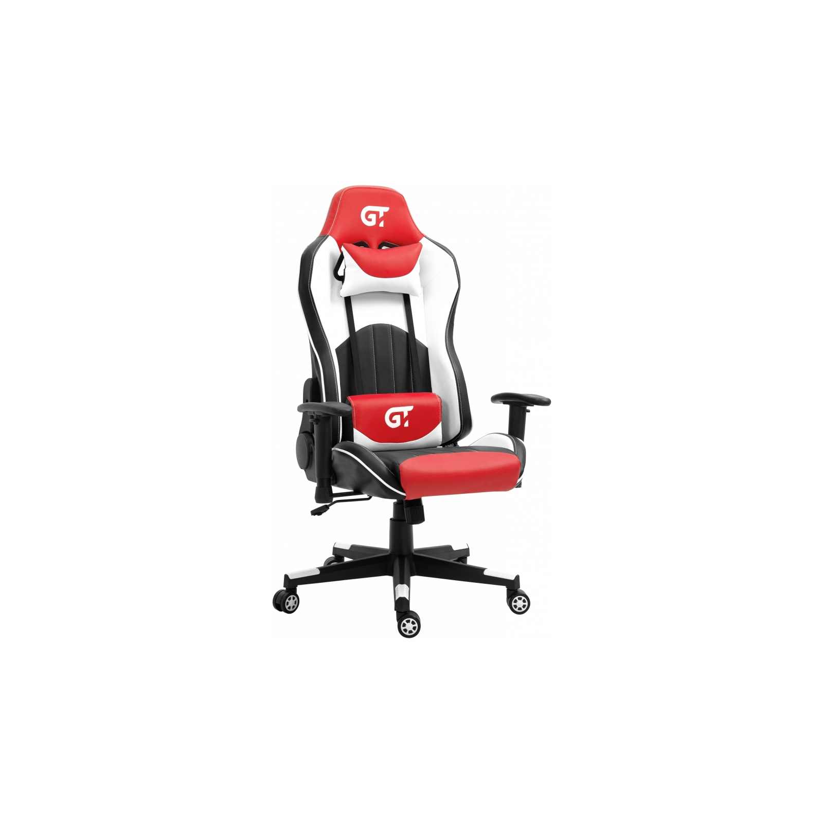 Крісло ігрове GT Racer X-5813 Black/Red/White зображення 2