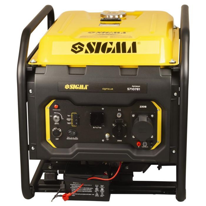 Генератор Sigma инверторный, 7.5/8.0kW, 25л, с выводом под АВР (5710781) изображение 9