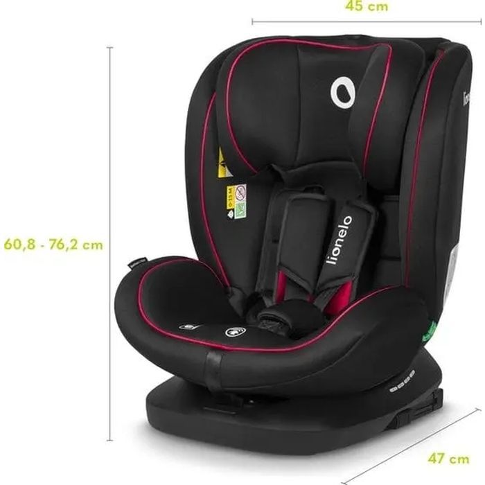 Автокрісло Lionelo Bastiaan i-Size Pink Baby, рожеве (LO-BASTIAAN I-SIZE PINK BABY) зображення 10
