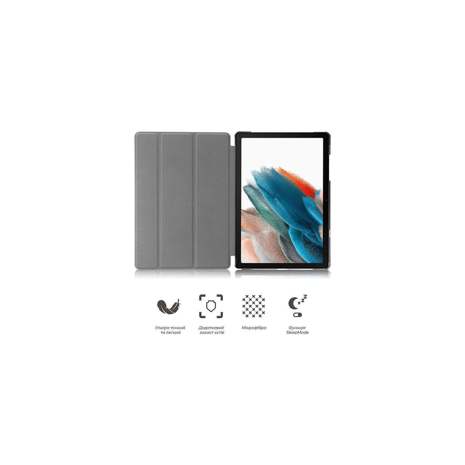 Чехол для планшета BeCover Smart Case Samsung Tab A9 SM-X115 8.7" Red Wine (709911) изображение 5