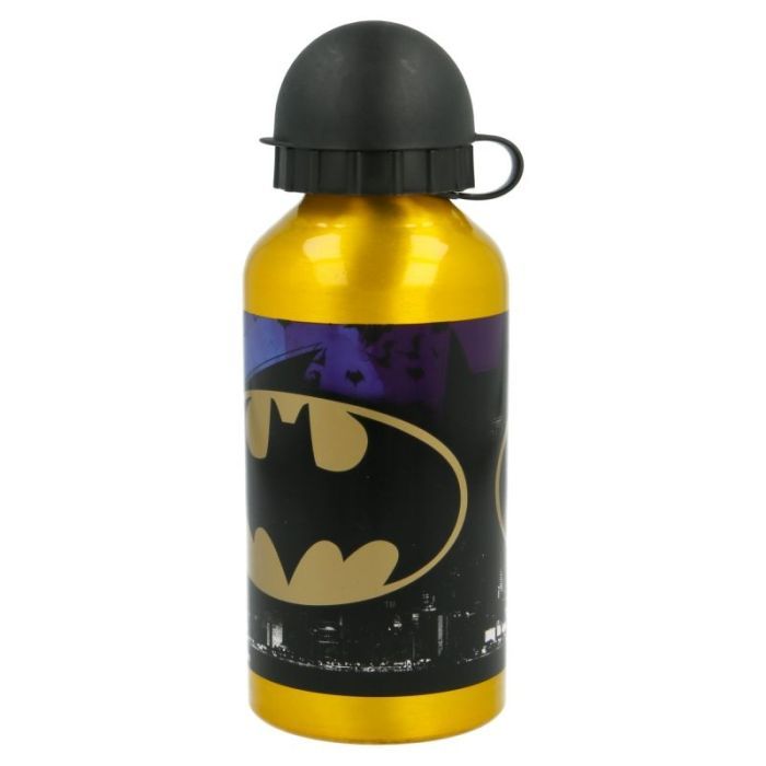 Поїльник-непроливайка Stor DC Batman Symbol, Aluminium Bottle 400 ml (Stor-85534)