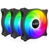 Кулер для корпуса PcCooler FX 120 ARGB BK 3in1 изображение 2