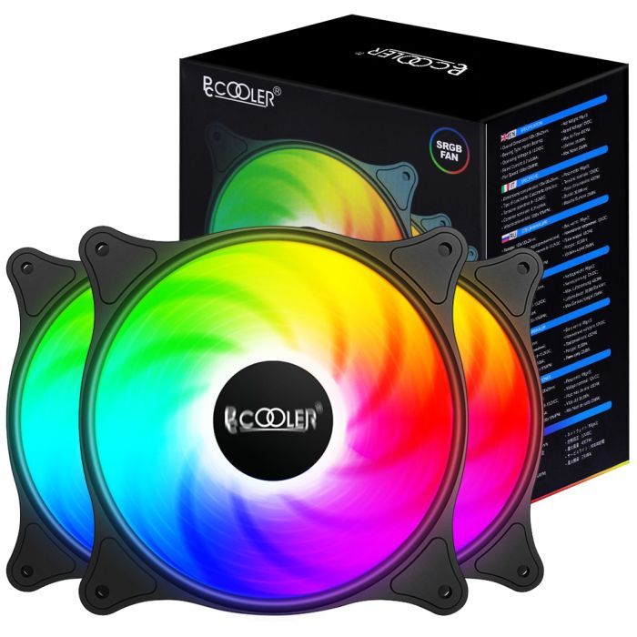 Кулер для корпуса PcCooler FX 120 ARGB BK 3in1 изображение 8