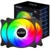 Кулер для корпуса PcCooler FX 120 ARGB BK 3in1 изображение 8
