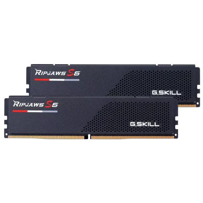 Модуль памяти для компьютера DDR5 32GB (2x16GB) 6400 MHz Ripjaws S5 Black G.Skill (F5-6400J3239G16GX2-RS5K) изображение 3