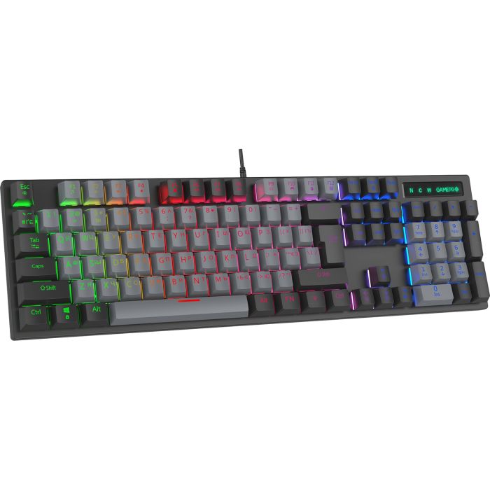 Клавиатура GamePro MK105B LED Blue Switch USB Black (MK105B) изображение 2