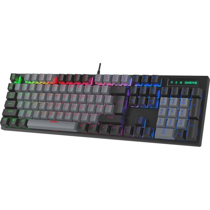 Клавиатура GamePro MK105R LED Red Switch USB Black (MK105R) изображение 3