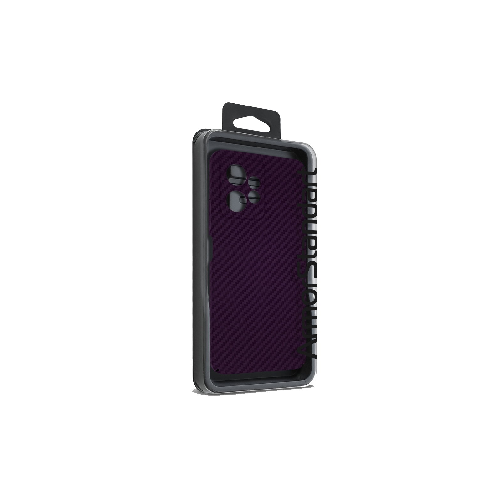 Чехол для мобильного телефона Armorstandart LikeCarbon Xiaomi Redmi Note 12 4G Purple (ARM71948) изображение 3