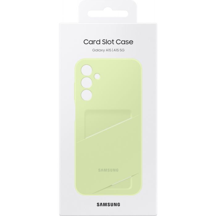 Чохол до мобільного телефона Samsung Galaxy A15 (A156) Card Slot Case Lime (EF-OA156TMEGWW) зображення 6