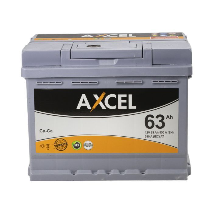 Аккумулятор автомобильный AXCEL Start-Stop EFB 63A +прав. (L2T) (600 пуск)