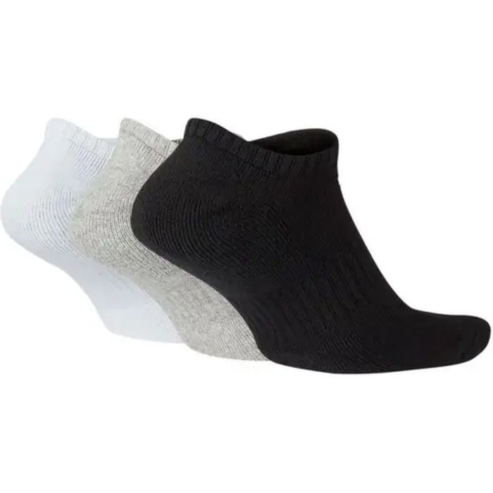 Шкарпетки Nike U NK EVERYDAY CUSH NS 3PR SX7673-964 34-38 3 пари Чорний/Білий/Сірий (194955549322) зображення 2