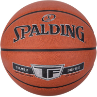 Фото - Баскетбольний м'яч SPALDING М'яч баскетбольний  TF Silver помаранчевий Уні 7 76859Z (689344405 