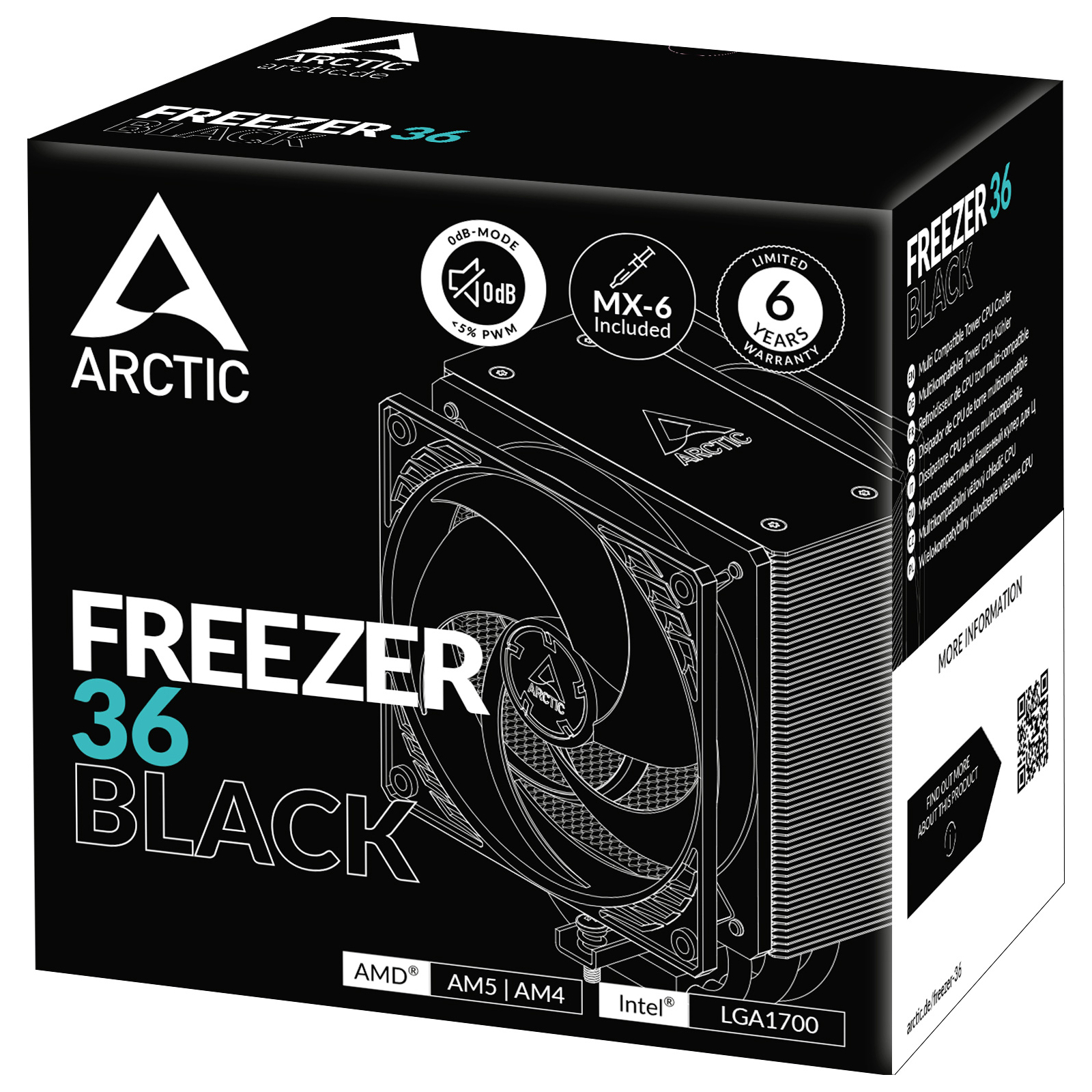 Кулер для процессора Arctic ACFRE00123A изображение 6