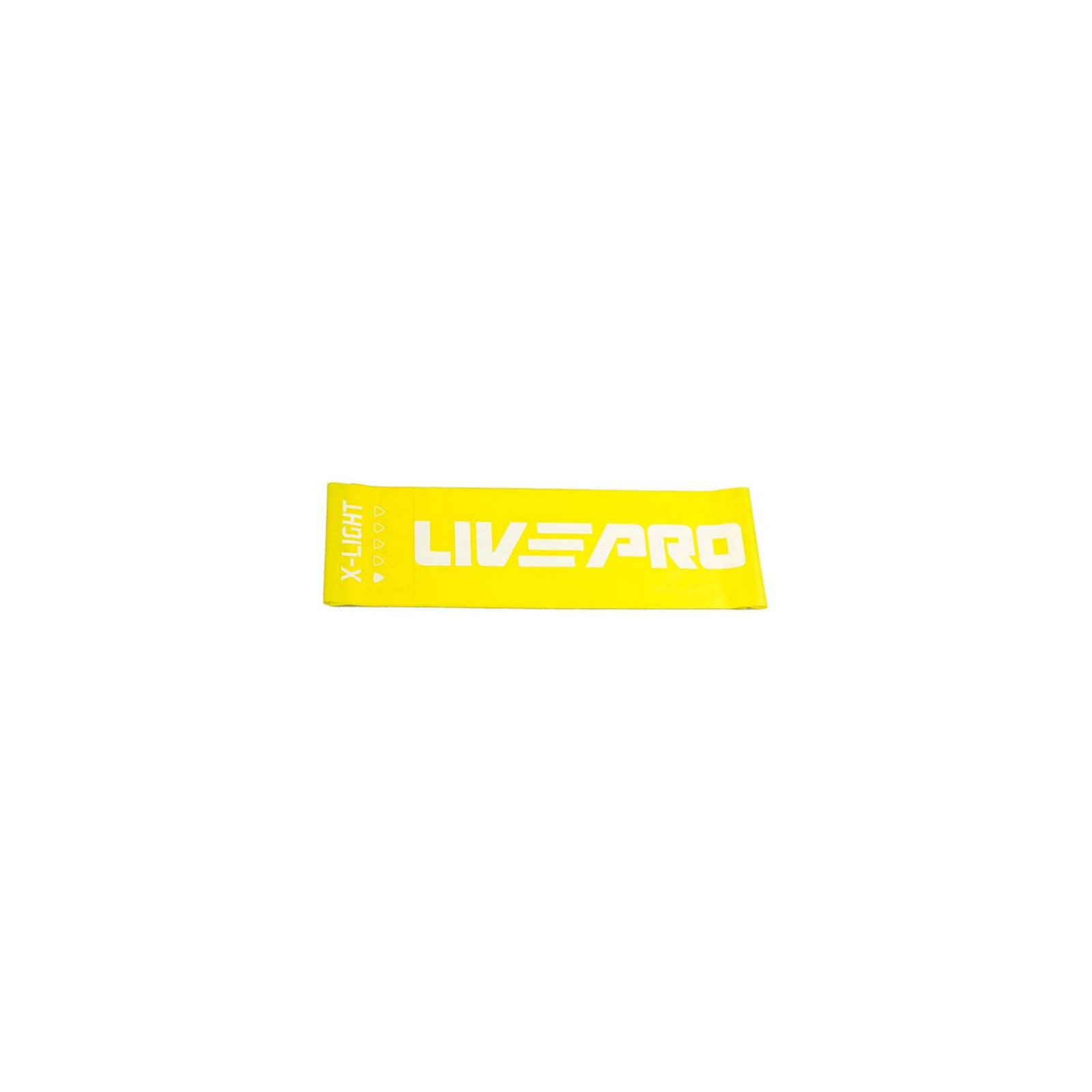 Еспандер LivePro Fitness Band X-Light LP8415-XL жовтий Уні 200х15см (2,3кг) (6951376153651)