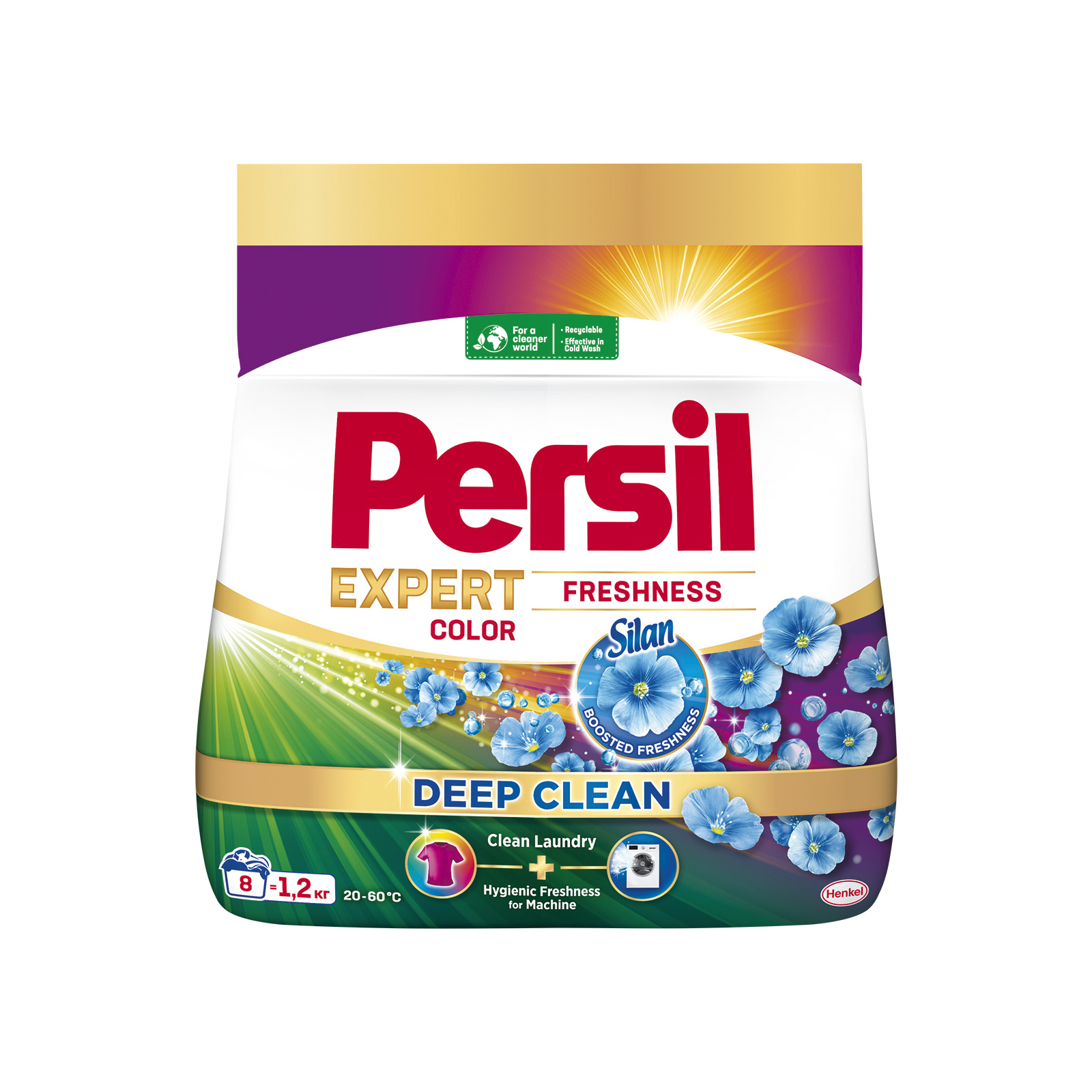 Пральний порошок Persil Expert Deep Clean Автомат Color Свіжість від Silan 1.2 кг (9000101804652)
