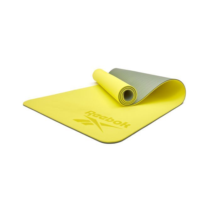 Коврик для йоги Reebok Double Sided Yoga Mat чорний, сірий RAYG-11042BKGR (885652020817) изображение 5