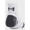 Шкарпетки Under Armour 1379528-100 Performance Cotton 3 пари Qtr білий LG (196883995226) зображення 4