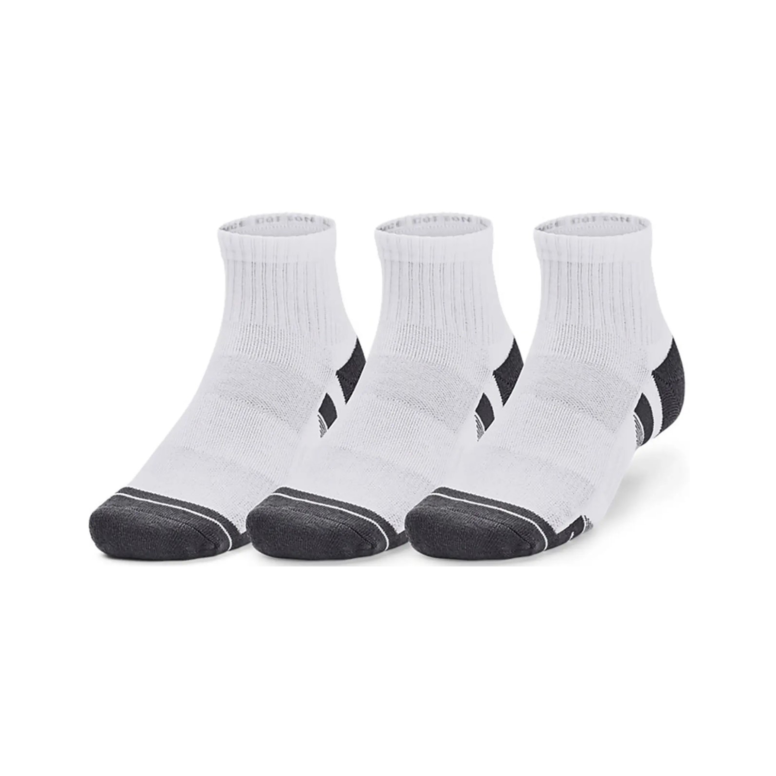 Шкарпетки Under Armour 1379528-100 Performance Cotton 3 пари Qtr білий MD (196883995233)