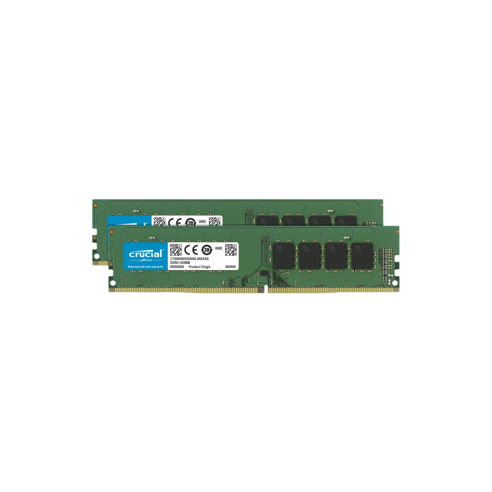 Модуль памяти для компьютера DDR4 16GB (2x8GB) 3200 MHz Micron (CT2K8G4DFRA32A)