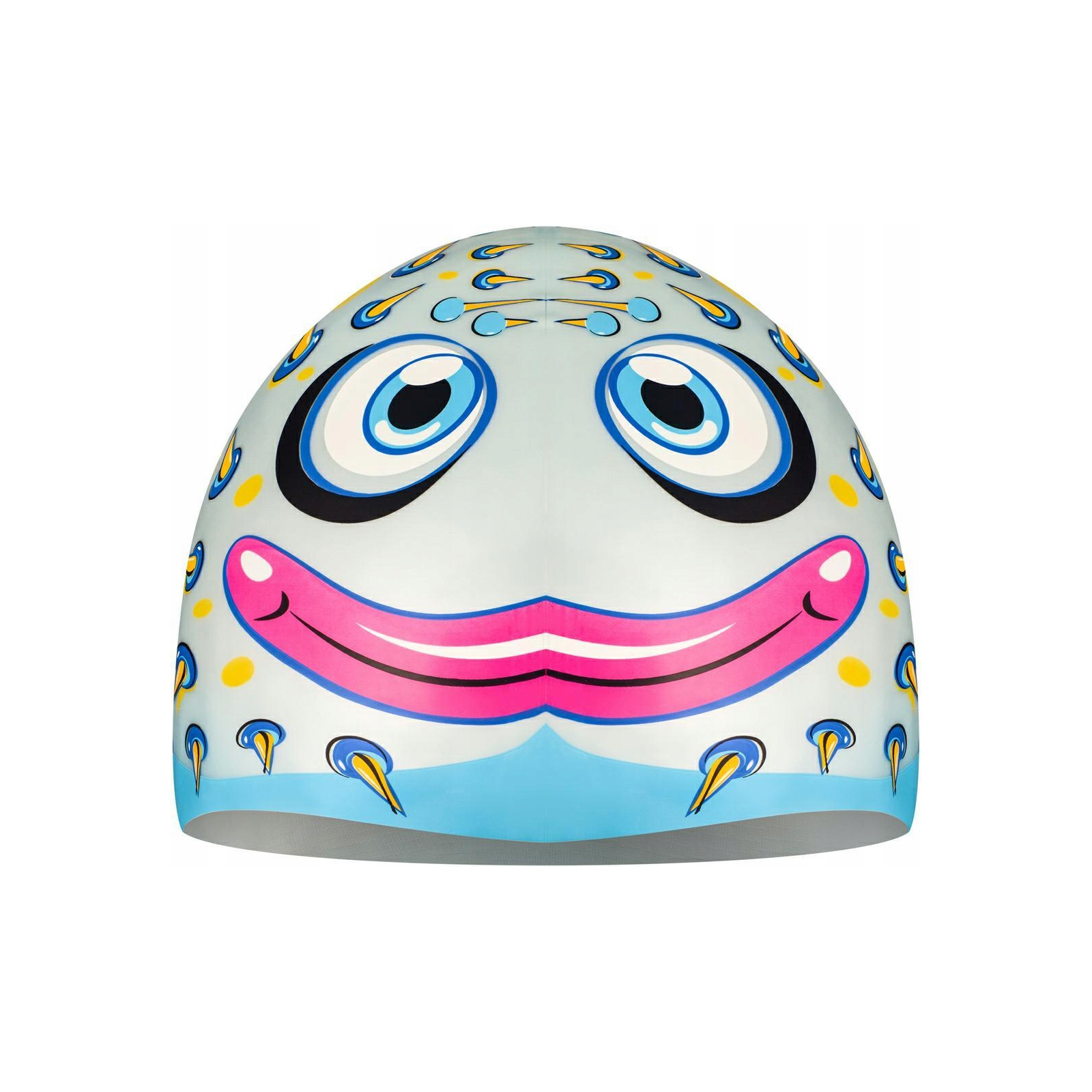 Шапка для плавання Aqua Speed Zoo 115-01-Fish 8688 синій, темно-синій, жовтий, рожевий Діт OSFM (5908217686886) зображення 2
