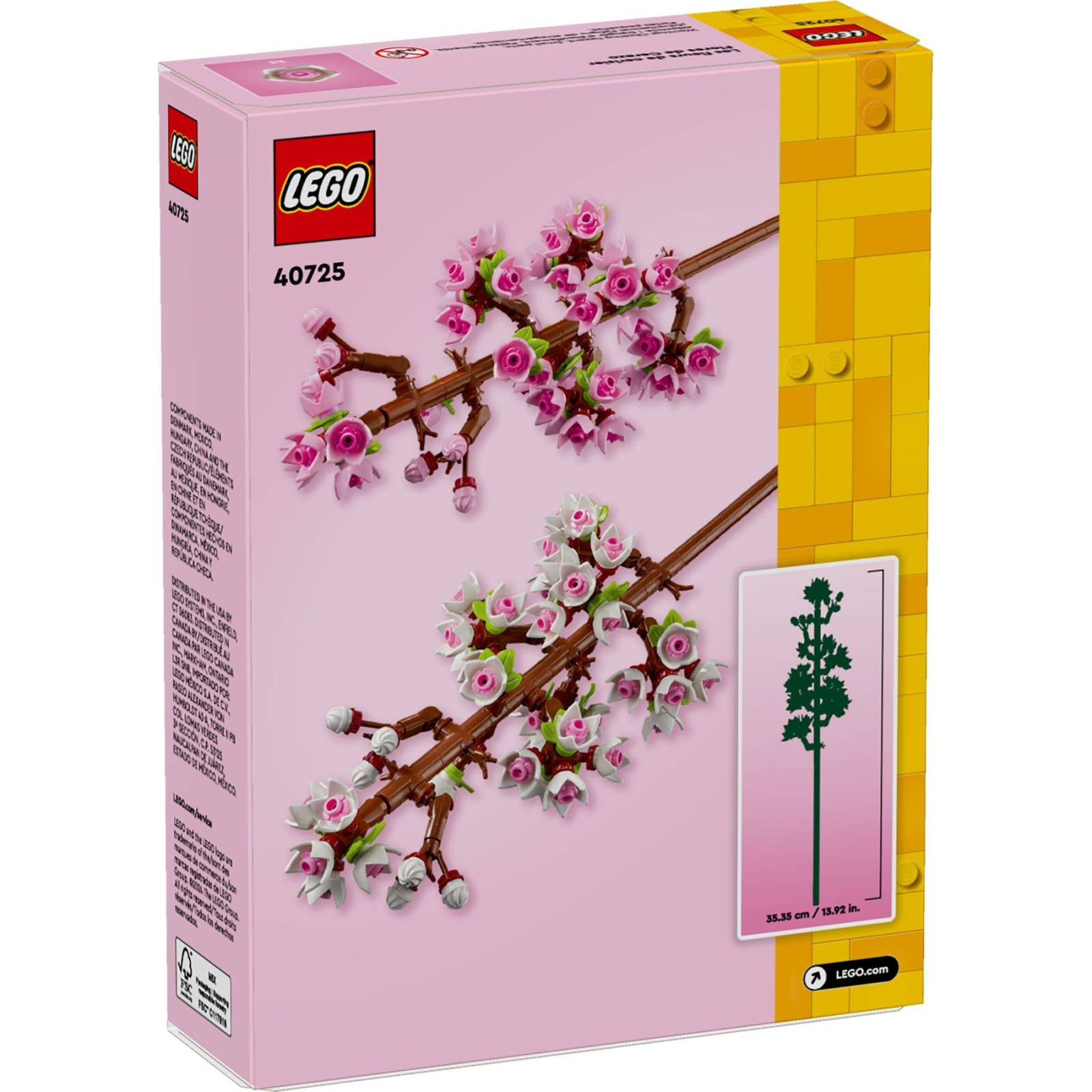 Конструктор LEGO Iconic Цвет вишни 430 детале (40725) изображение 5