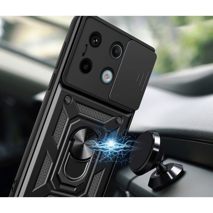 Чохол до мобільного телефона BeCover Military Poco X6 Black (711006) зображення 4