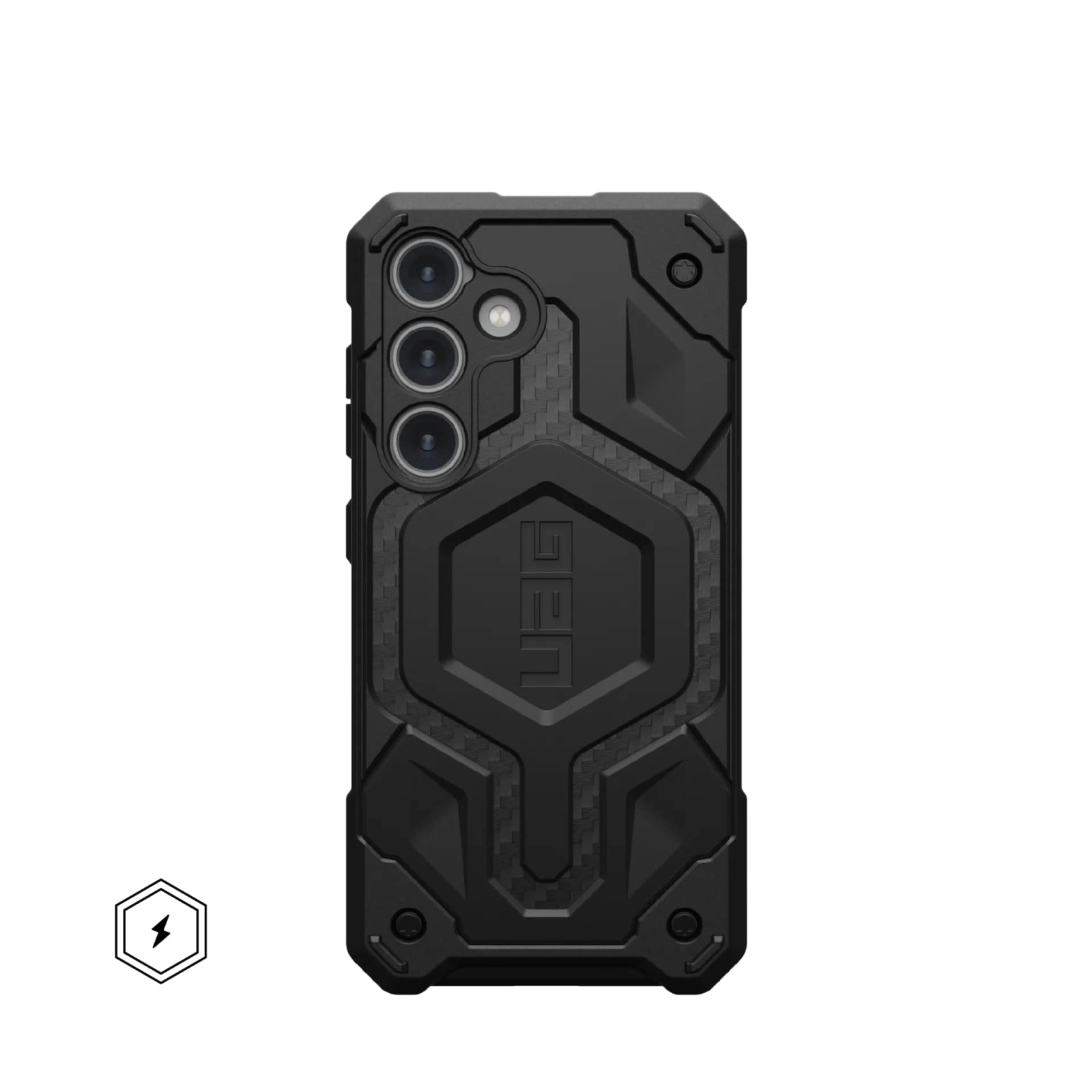 Чохол до мобільного телефона UAG Samsung Galaxy S24 Monarch Pro Kevlar Black (214412113940)