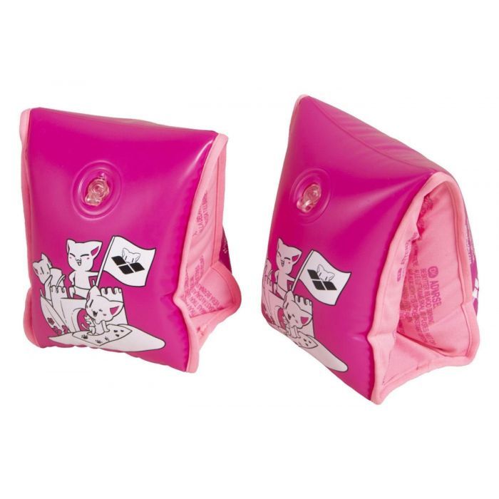 Надувные нарукавники Arena Friends Soft Armband 95244-910 фуксія Діт 3-6 (3468336479148)