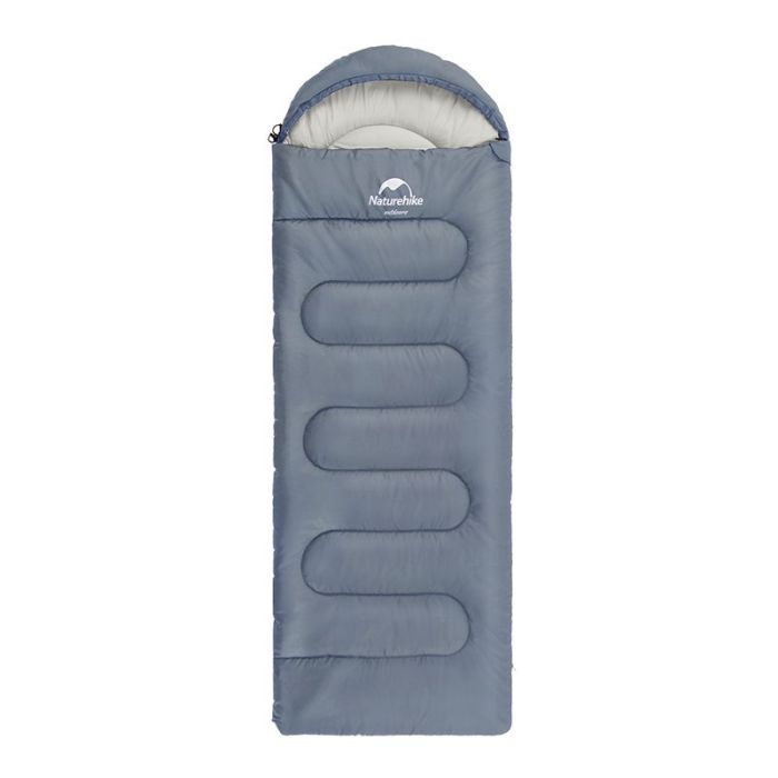 Спальный мешок Naturehike Y150L NH21MSD08 правий, сіро-блакитний (6975641888741)