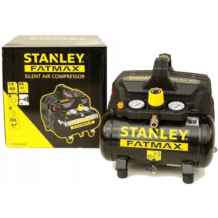 Компрессор Stanley FATMAX FMXCM0003E, 105 л/мин, 0.75 кВт, 18 кг (FMXCM0003E) изображение 9