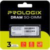 Модуль памяти для ноутбука SoDIMM DDR3 4GB 1600 MHz Prologix (PRO4GB1600D3S) изображение 4