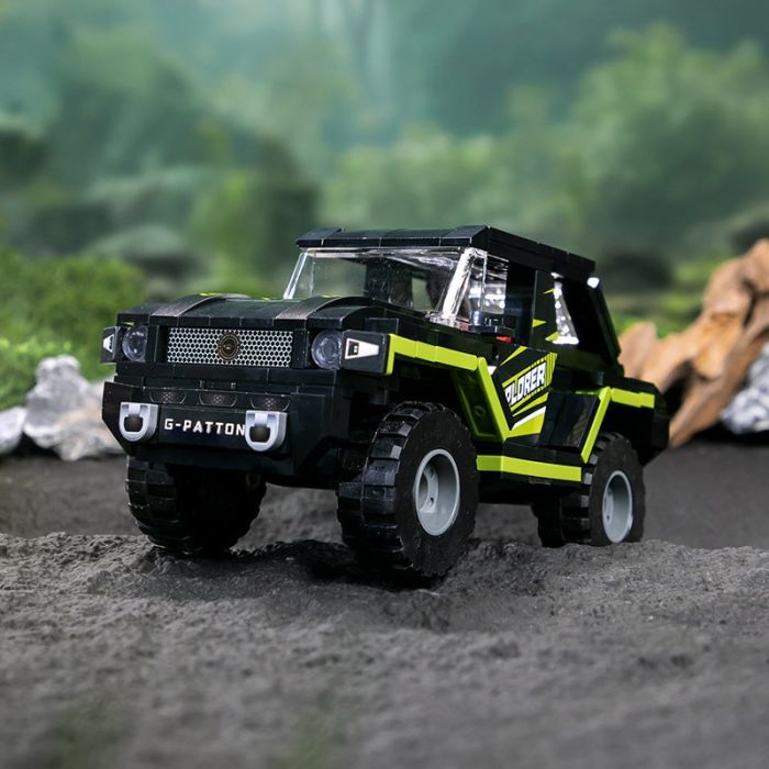Конструктор Pantasy George Patton G-PATTON ️GX 1:18 зелёный (86702) изображение 4