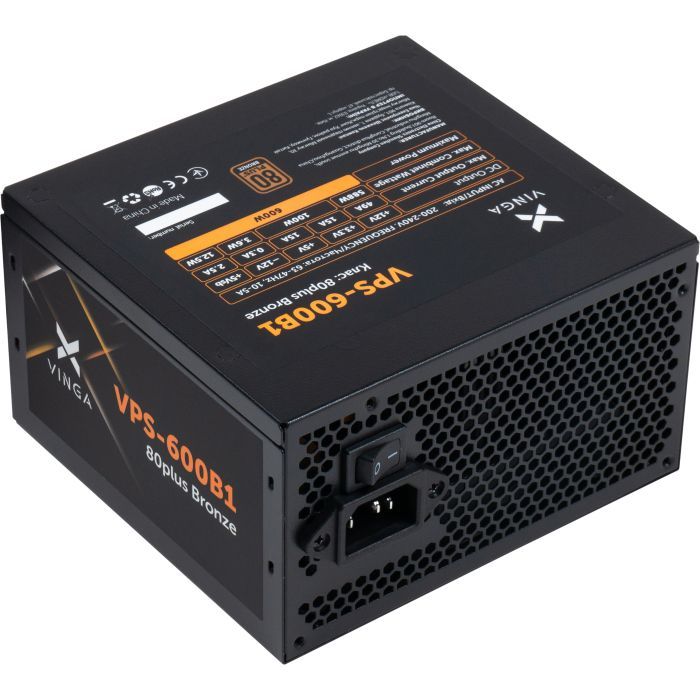 Блок живлення Vinga 600W (VPS-600B1) зображення 5