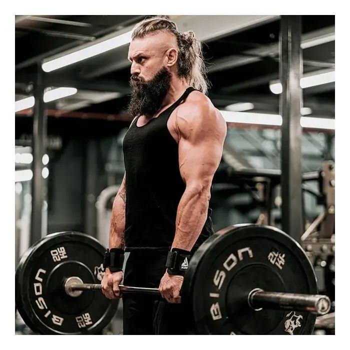 Гаки для тяги на зап'ястя RDX W5 Gym Hook Strap Red Plus (WAN-W5R+) зображення 5