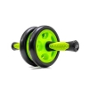 Ролик для пресса PowerPlay подвійний Dual-Core Ab Wheel Чорно-зелений (PP_4327_Black/Green) изображение 2