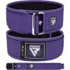 Атлетический пояс RDX RX1 Weight Lifting Belt Purple S (WBS-RX1PR-S) изображение 2