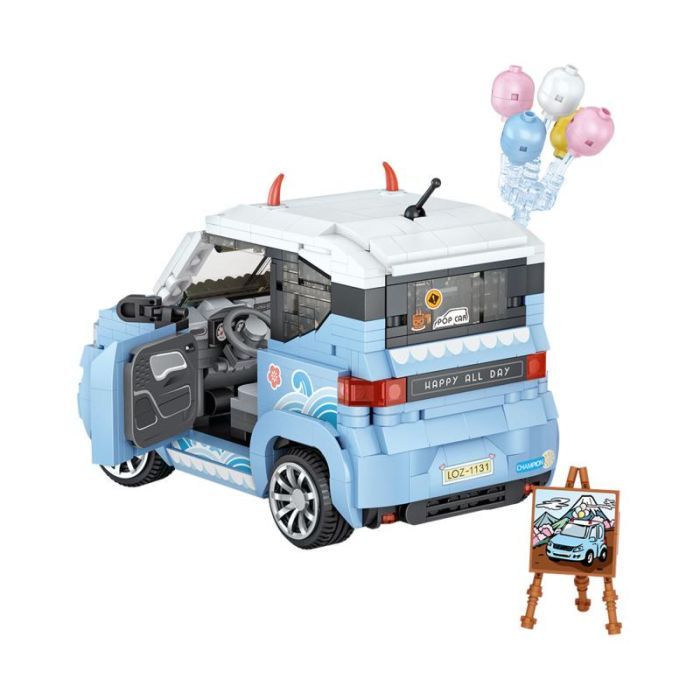 Конструктор LOZ mini Автомобиль MINI голубой (1131) изображение 2