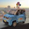 Конструктор LOZ mini Автомобиль MINI голубой (1131) изображение 3