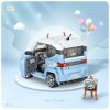 Конструктор LOZ mini Автомобиль MINI голубой (1131) изображение 7