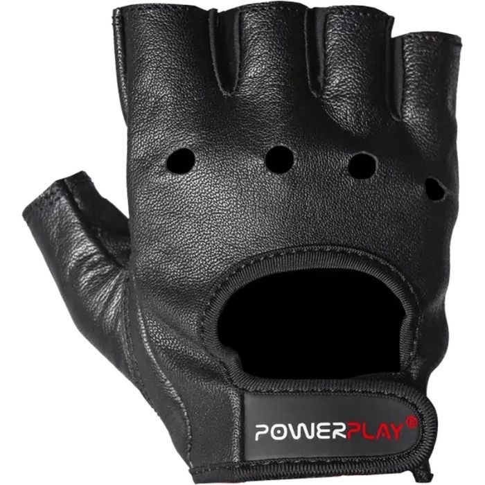 Перчатки для фитнеса PowerPlay 1572 Чорні L (PP_1572_L_Black) изображение 2