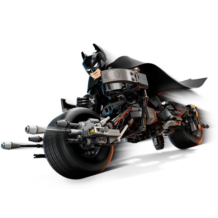 Конструктор LEGO Batman Фигурка Бэтмена для сборки и бэтцикл для сборки (76273) изображение 3