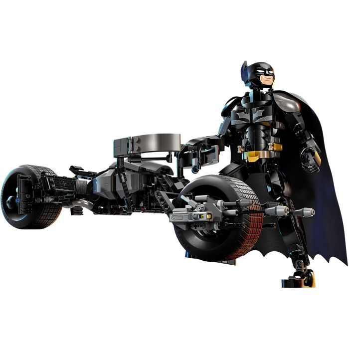Конструктор LEGO Batman Фигурка Бэтмена для сборки и бэтцикл для сборки (76273) изображение 6