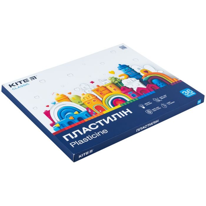 Пластилин Kite Classic 36 цветов, 720 г (K-078) изображение 2