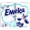 Туалетная бумага Emeka White 3 слоя 4 рулона (3800024035210)
