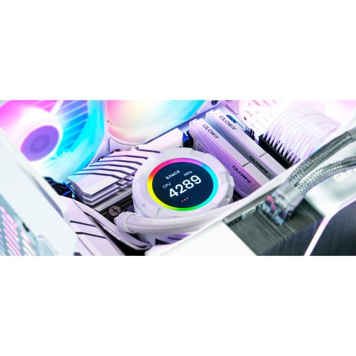 Система жидкостного охлаждения ID-Cooling SL360 XE White изображение 11