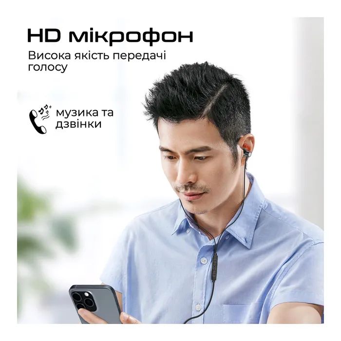 Наушники Promate Silken-C Grey (silken-c.grey) изображение 5