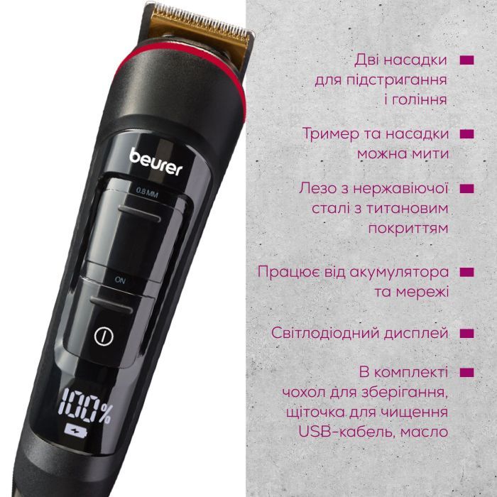 Триммер Beurer MN4X изображение 7