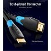 Кабель мультимедийный HDMI to HDMI 8.0m V2.0 4K 60Hz PVC Vention (AACBK) изображение 8